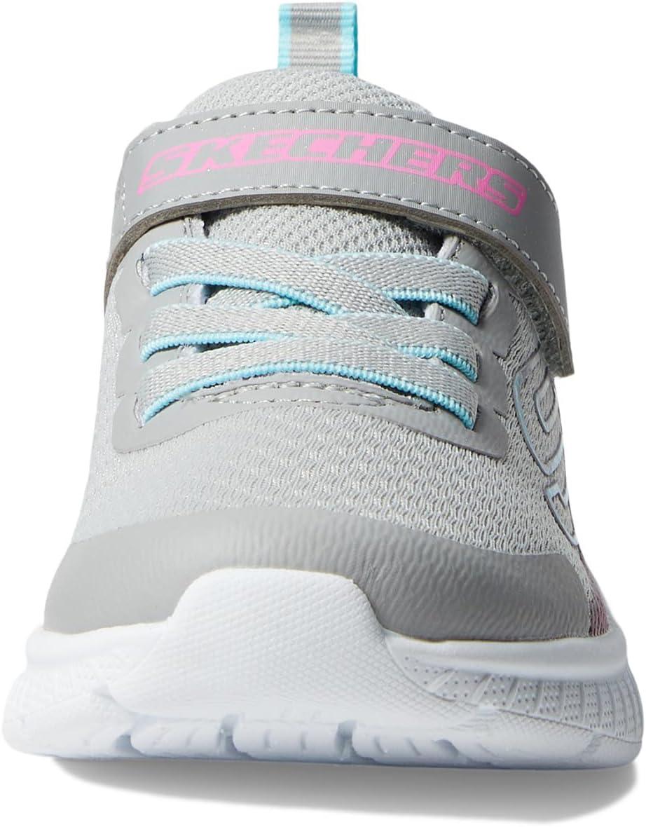 imageSkechers Kids Microspec PlusSwirl Sweet SneakersGreyPink