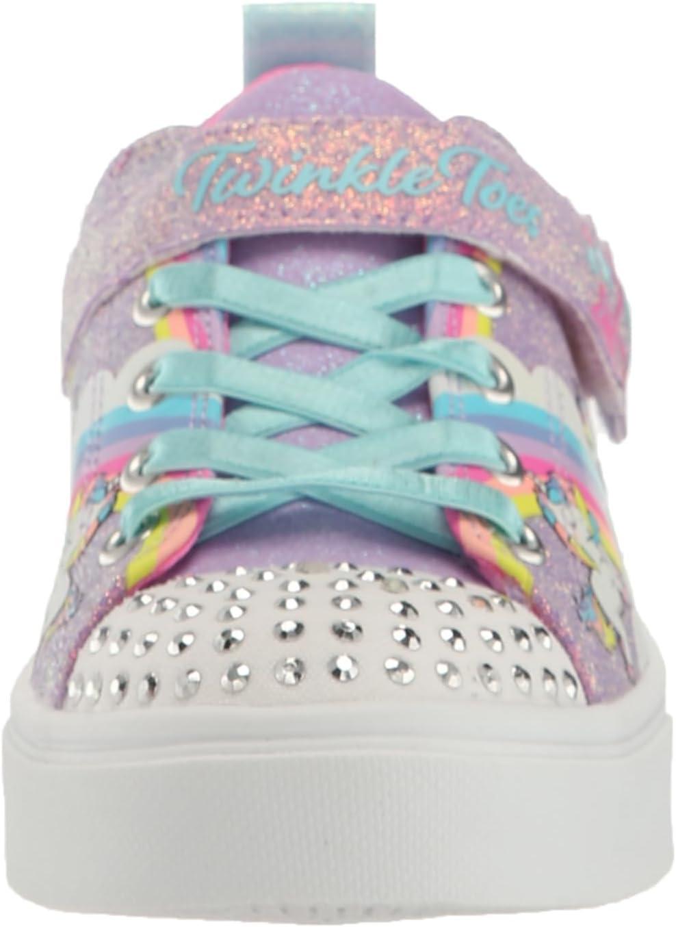 imageSkechers Kids Twinkle SparksJumpin Clouds SneakerLavenderMulti