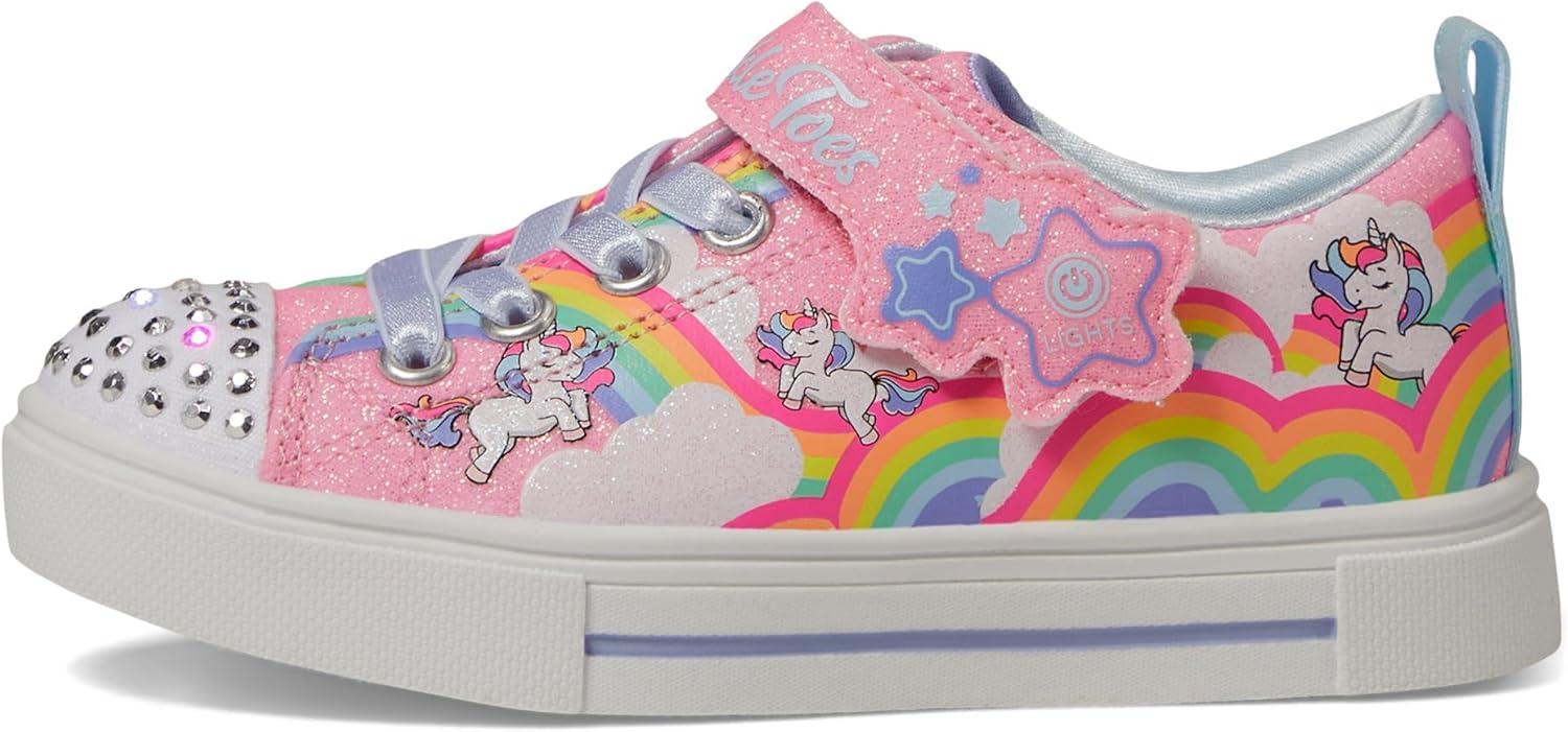 imageSkechers Kids Twinkle SparksJumpin Clouds SneakerPinkMulti