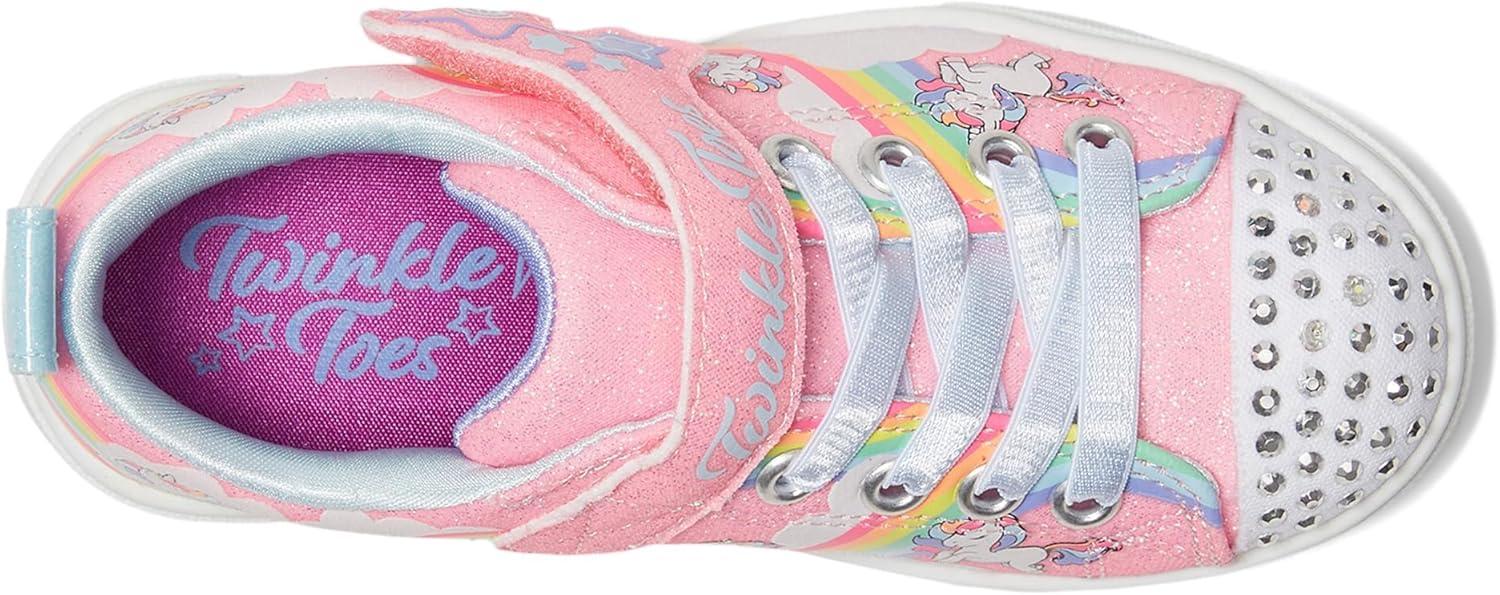 imageSkechers Kids Twinkle SparksJumpin Clouds SneakerPinkMulti