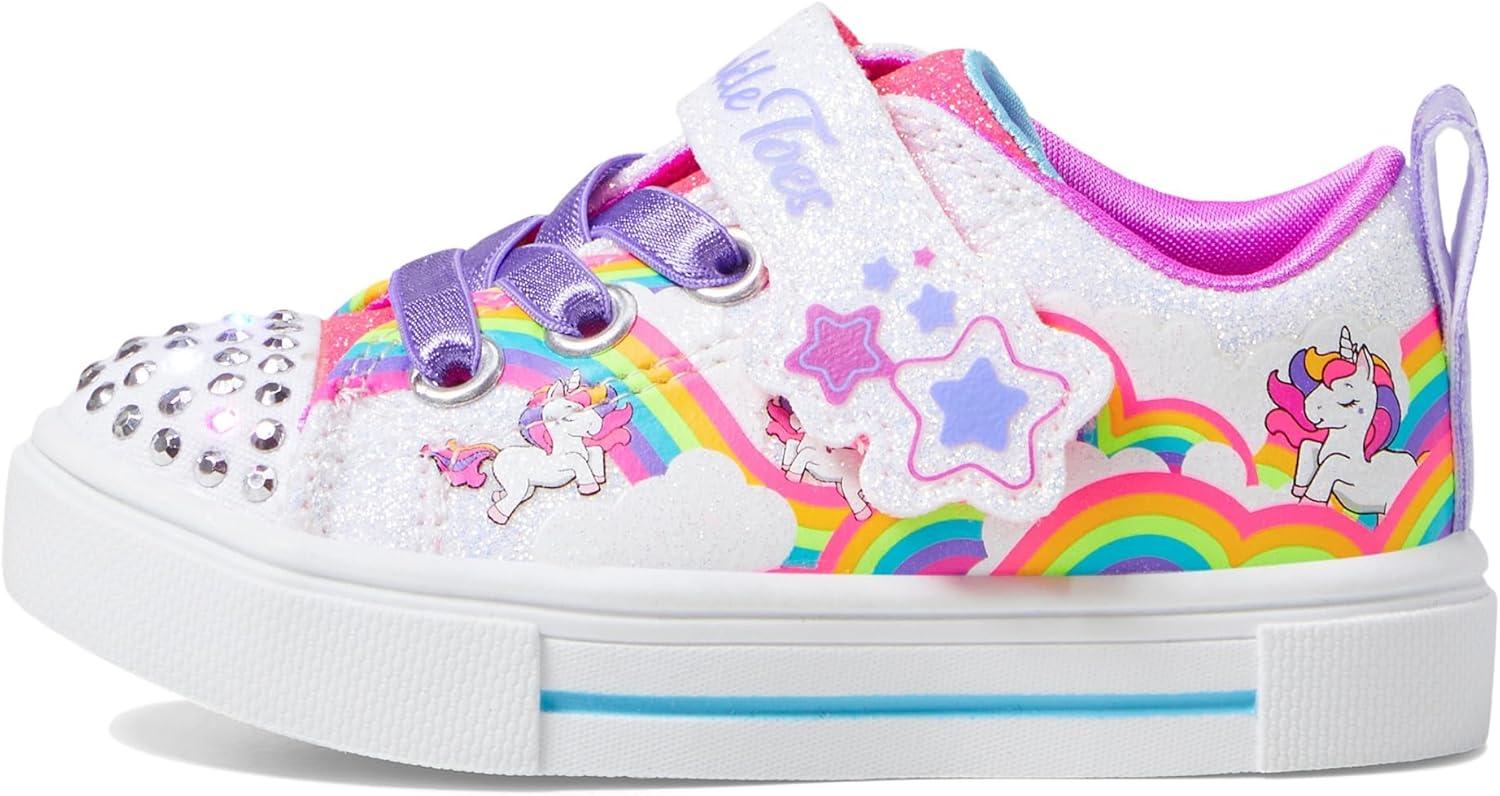 imageSkechers Kids Twinkle SparksJumpin Clouds SneakerWhiteMulti