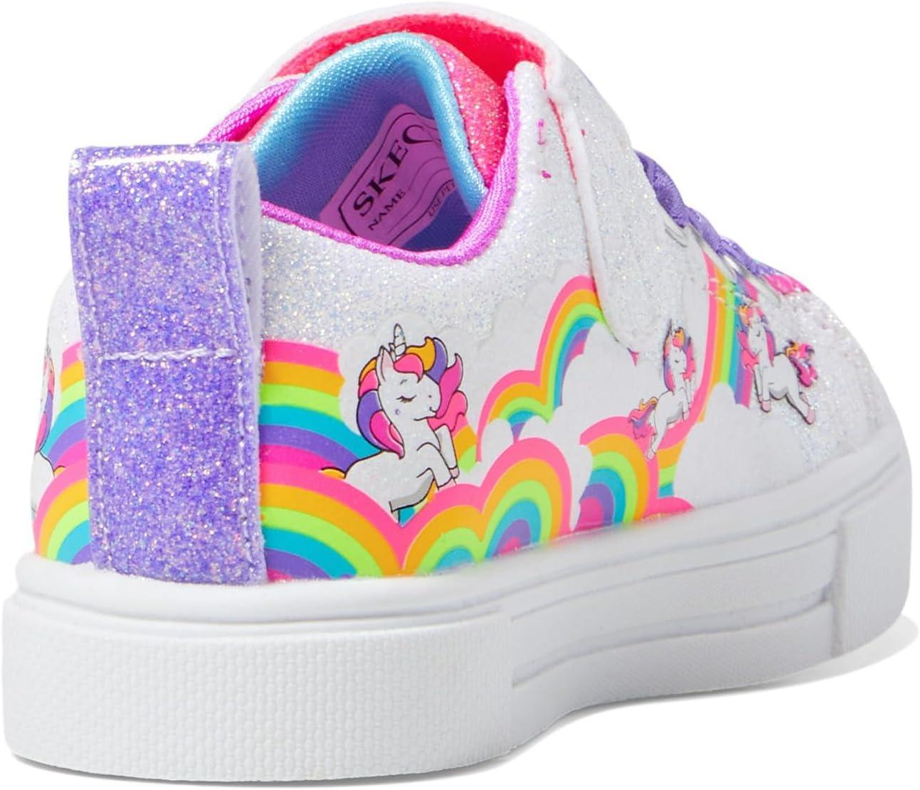 imageSkechers Kids Twinkle SparksJumpin Clouds SneakerWhiteMulti