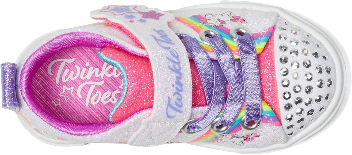 imageSkechers Kids Twinkle SparksJumpin Clouds SneakerWhiteMulti