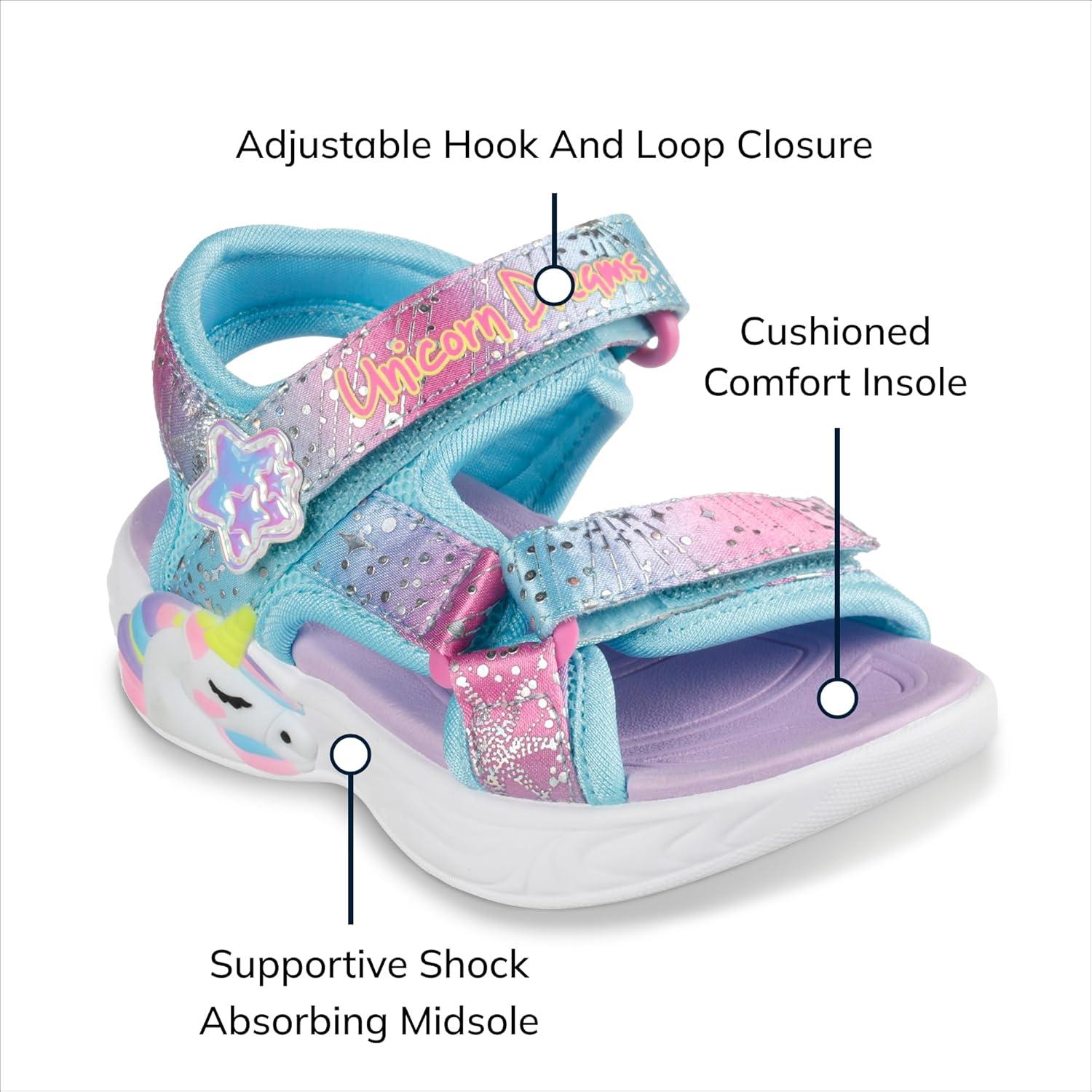imageSkechers Kids UNICORN DREAMS SANDAL MAJESPurpleMulti