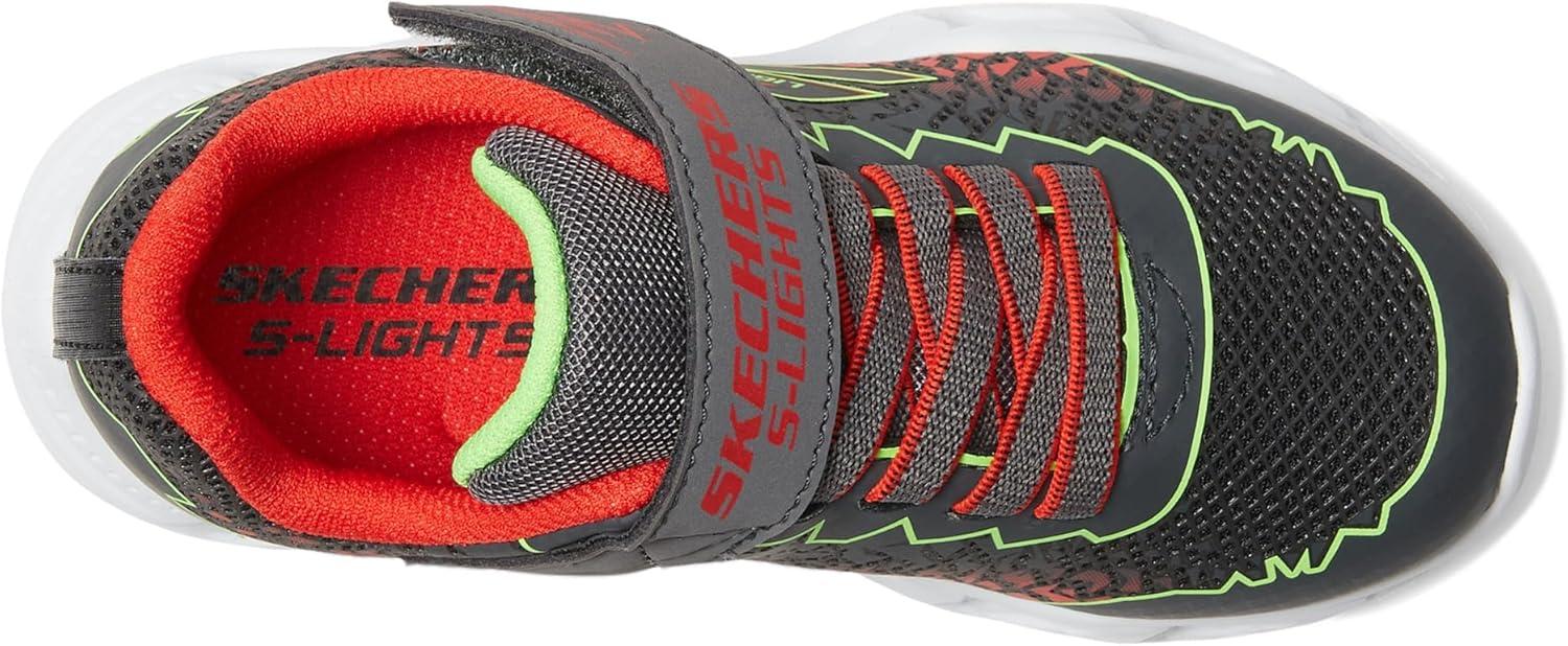 imageSkechers Kids Vortex 20Zorento SneakerCharcoalLime