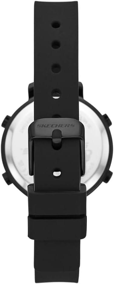 imageSkechers Magnolia Digital Silicone Watch for WomenMini Black