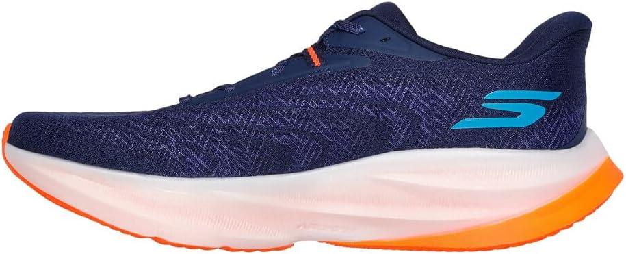 imageSkechers Mens Aero Spark SneakerNavy Orange