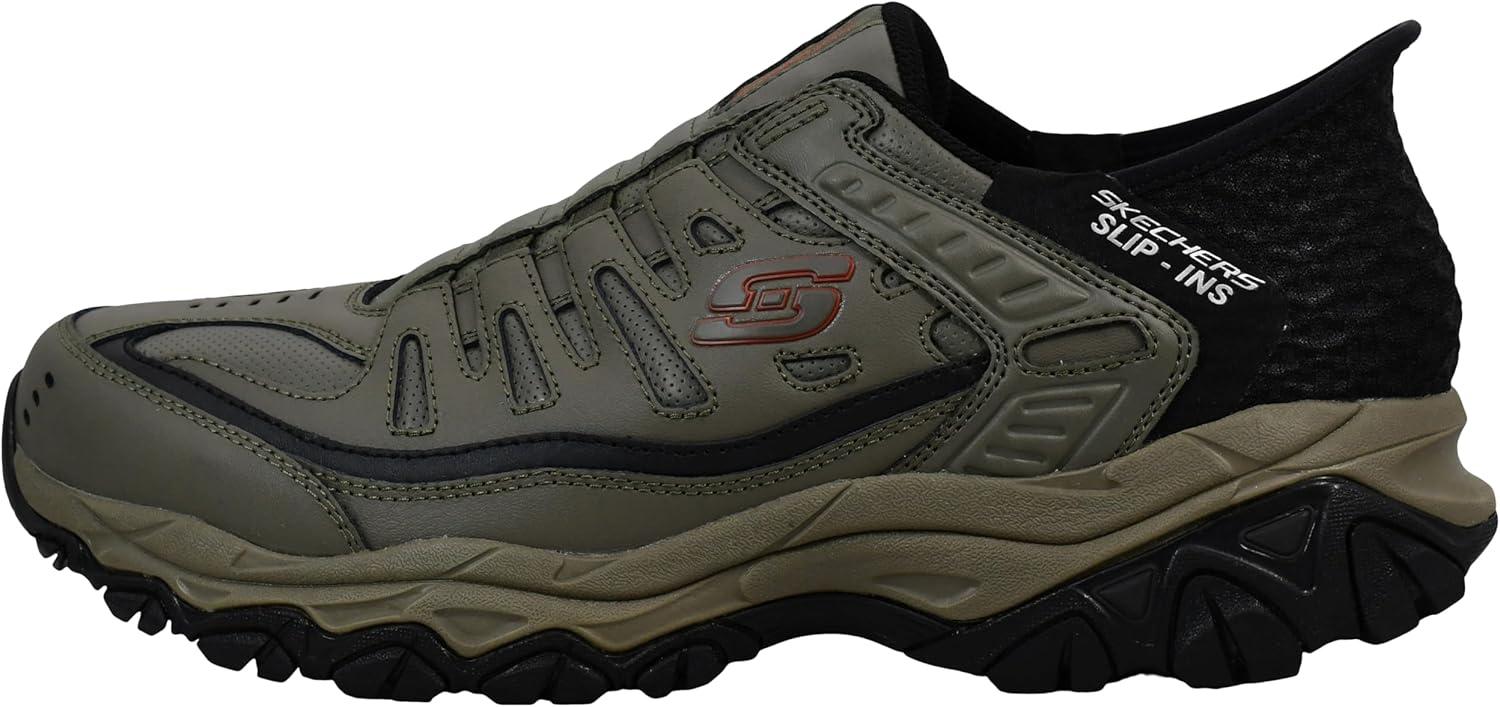 imageSkechers Mens Afterburn M Fit Grill CaptainOliveBlack