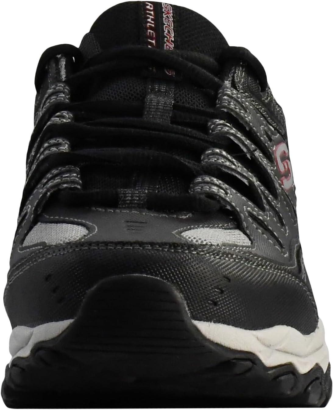 imageSkechers Mens Afterburn M Fit ReprintCharcoalBlack