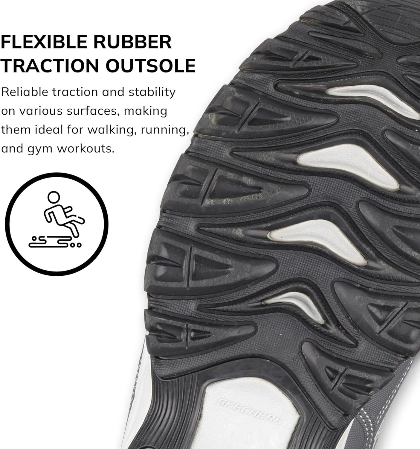 imageSkechers Mens Afterburn M Fit ReprintCharcoalGray