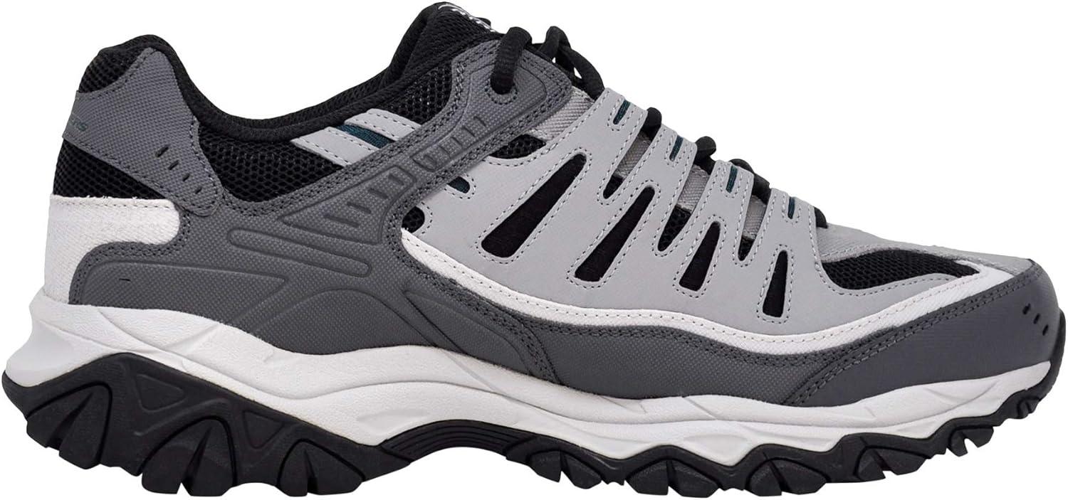 imageSkechers Mens Afterburn M Fit ReprintCharcoalGreen