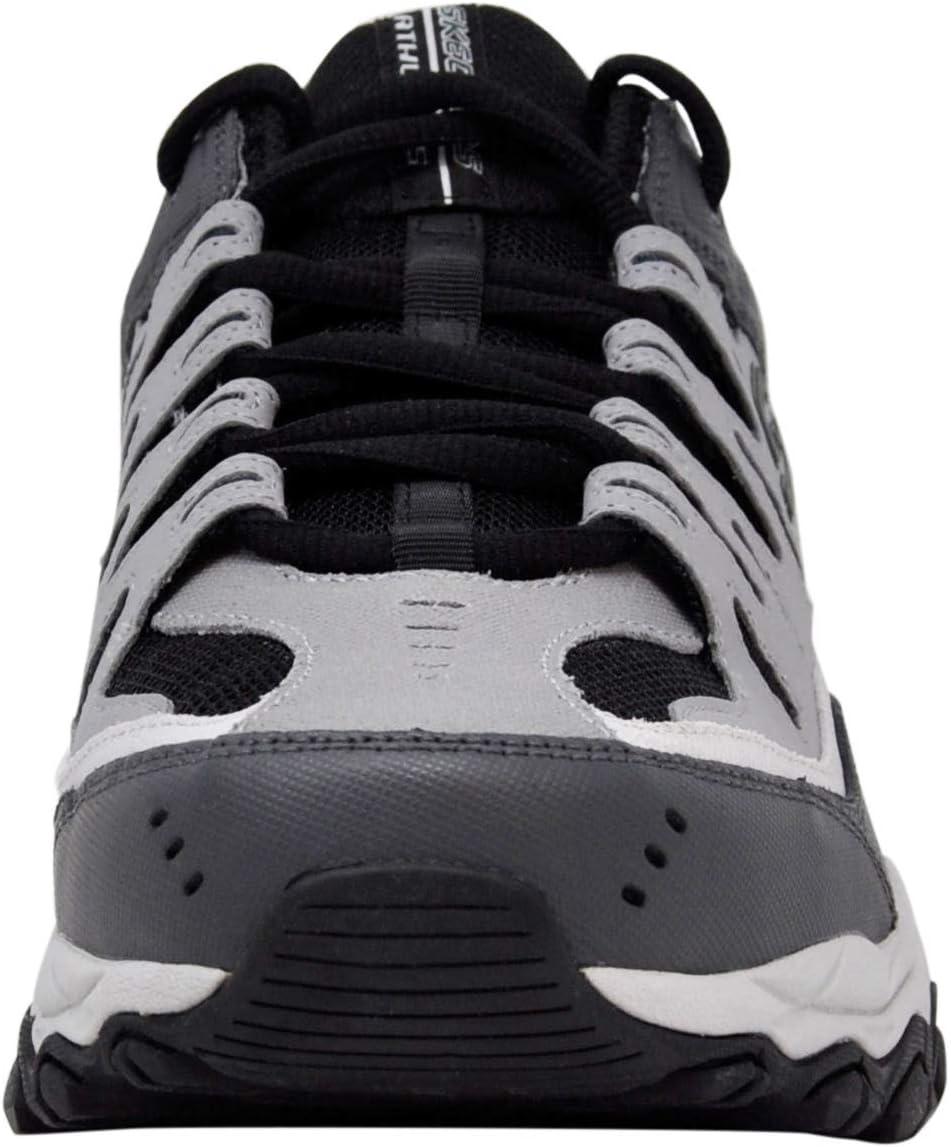 imageSkechers Mens Afterburn M Fit ReprintCharcoalGreen