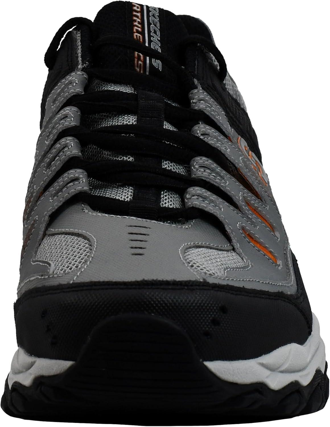 imageSkechers Mens Afterburn M Fit ReprintCharcoalOrange