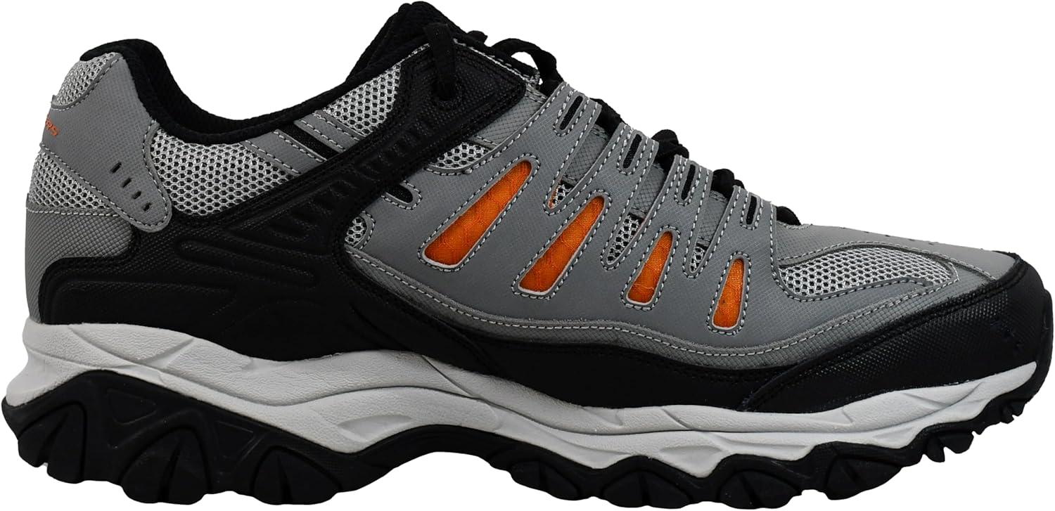 imageSkechers Mens Afterburn M Fit ReprintCharcoalOrange