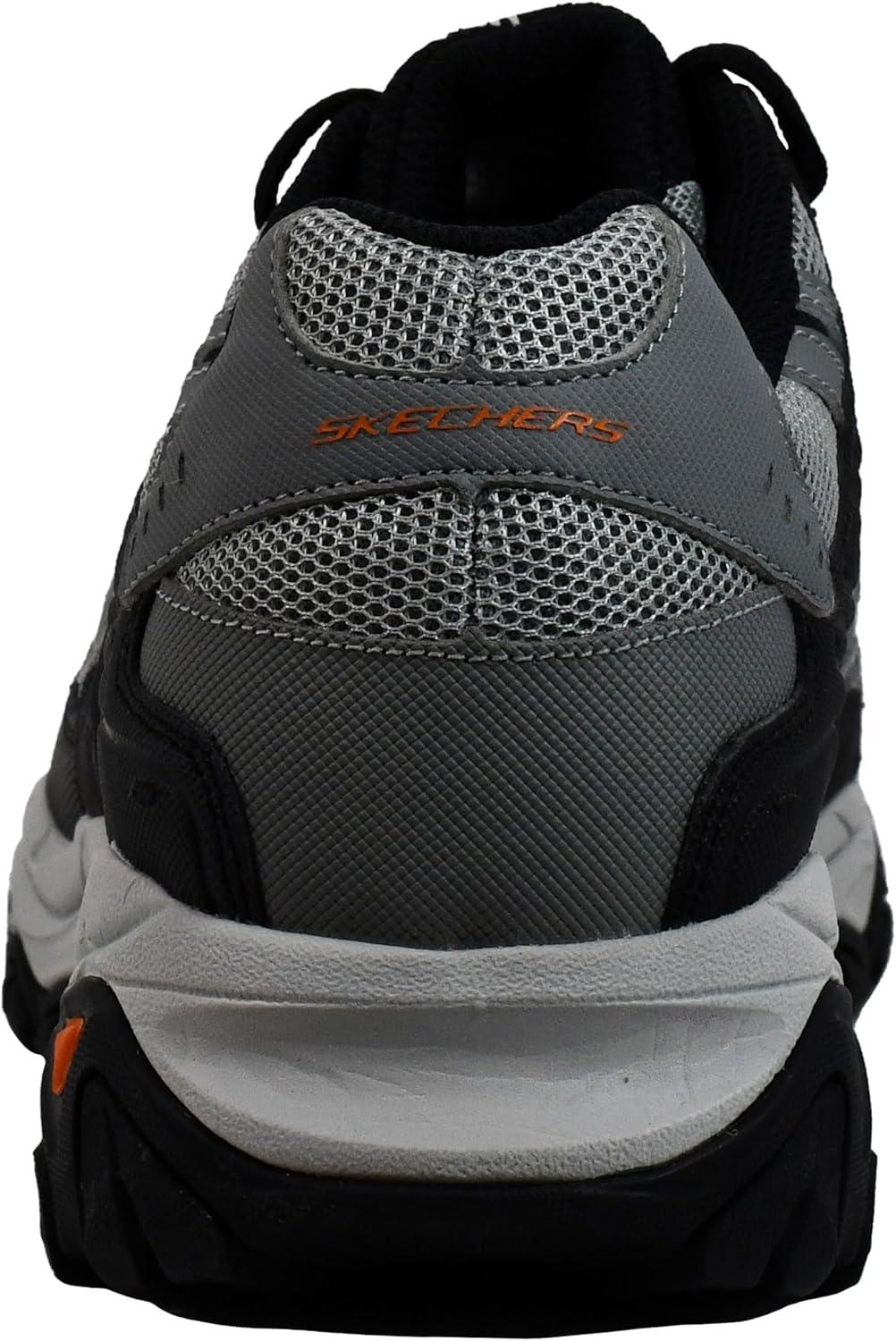 imageSkechers Mens Afterburn M Fit ReprintCharcoalOrange