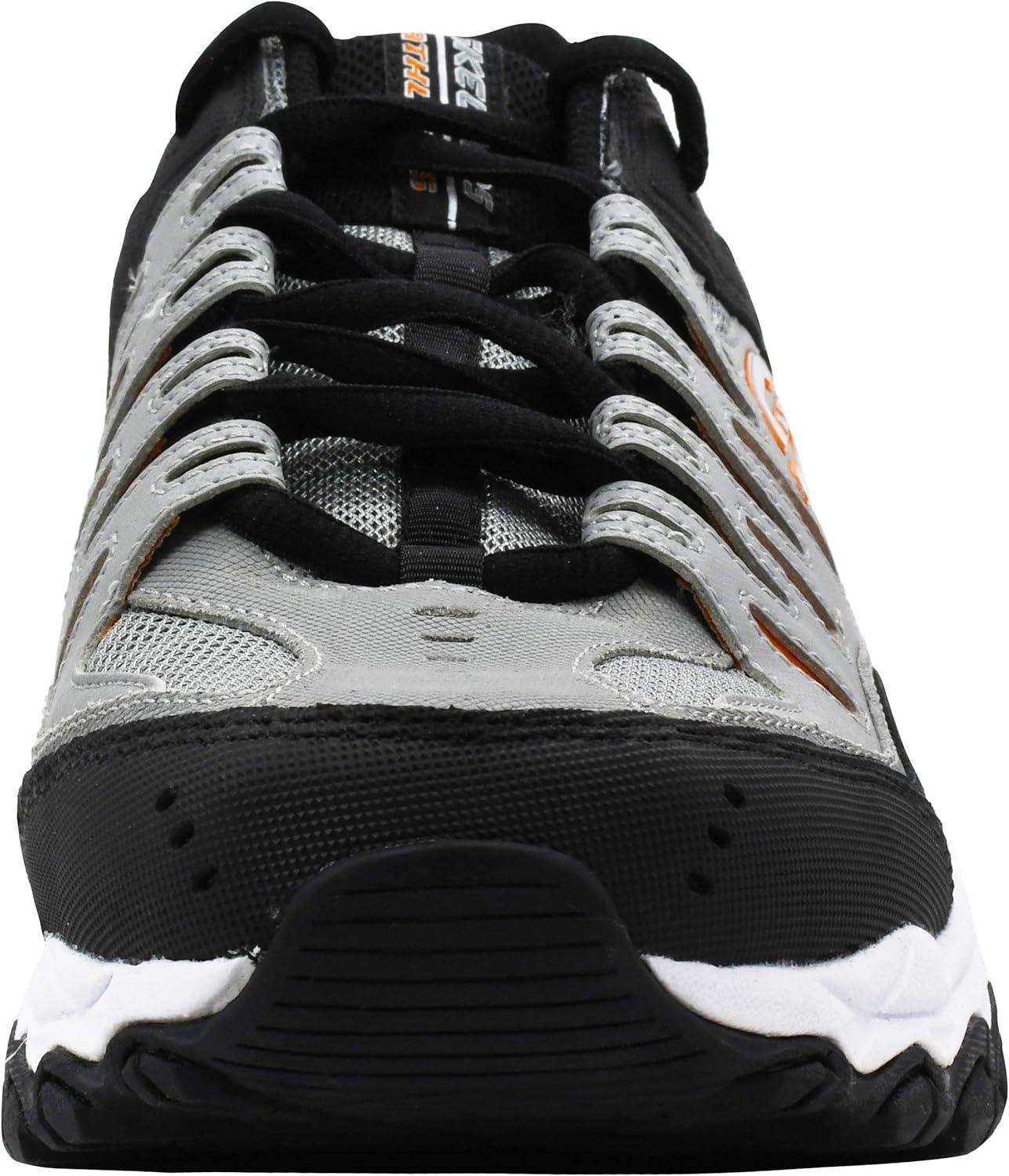 imageSkechers Mens Afterburn M Fit ReprintGreyOrange