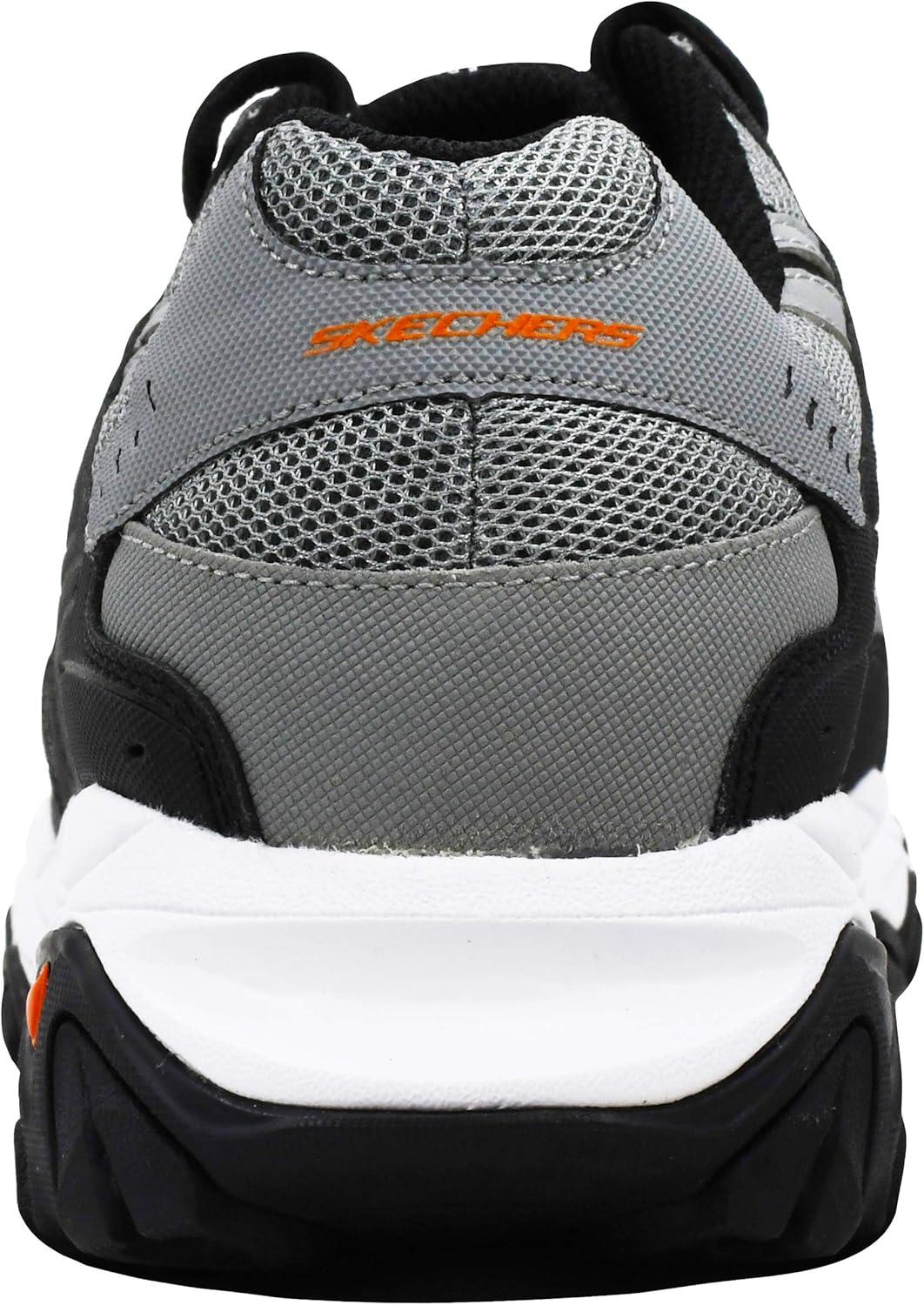 imageSkechers Mens Afterburn M Fit ReprintGreyOrange