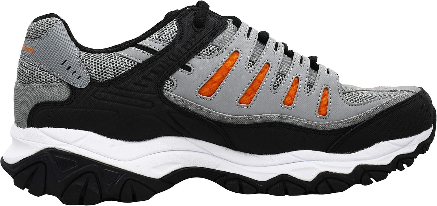 imageSkechers Mens Afterburn M Fit ReprintGreyOrange