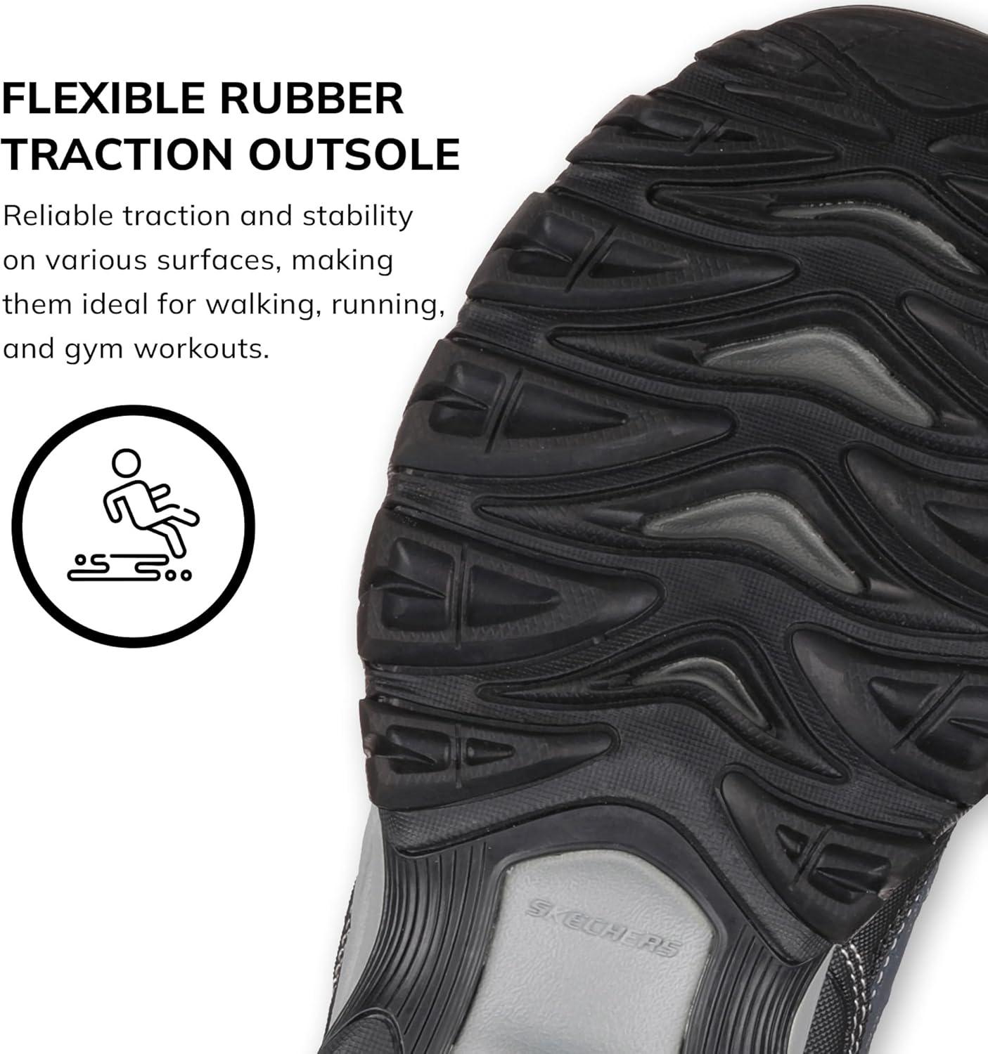 imageSkechers Mens Afterburn M Fit ReprintNavy