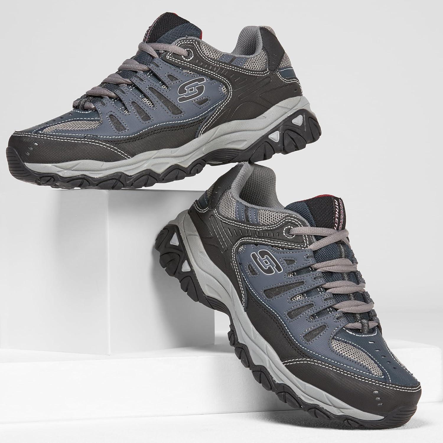 imageSkechers Mens Afterburn M Fit ReprintNavy