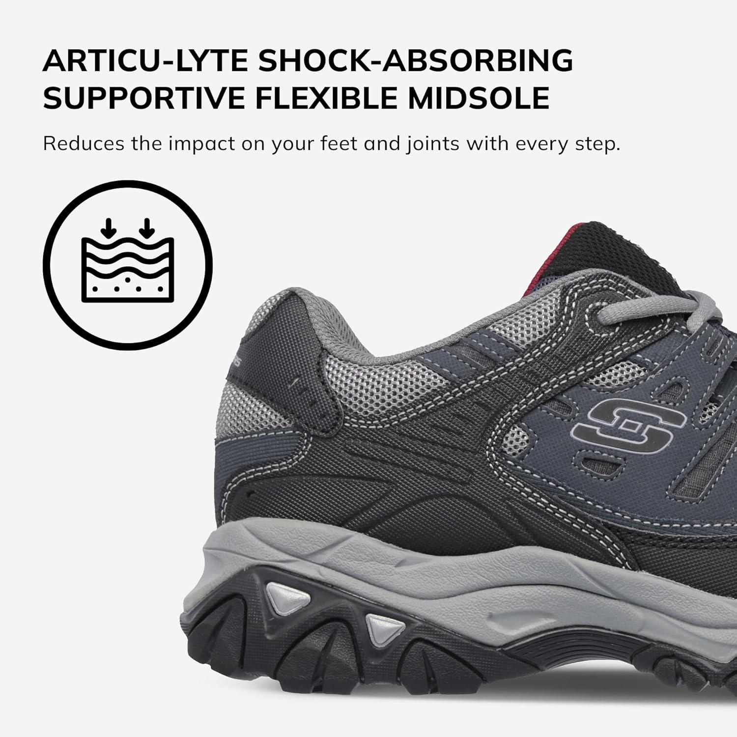 imageSkechers Mens Afterburn M Fit ReprintNavy