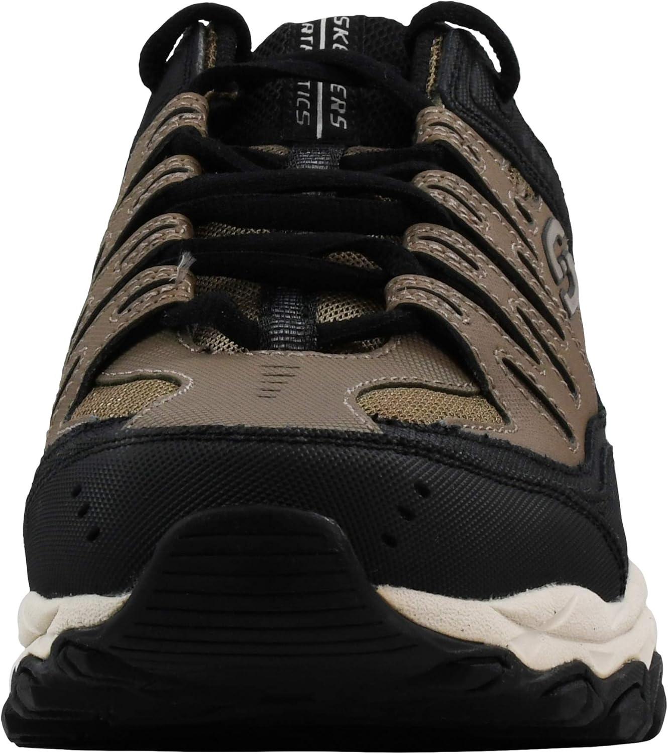 imageSkechers Mens Afterburn M Fit ReprintTaupeBlack