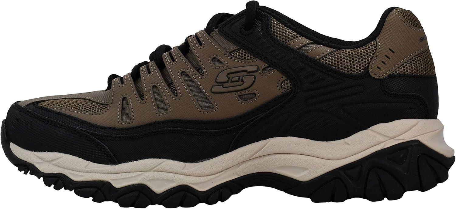 imageSkechers Mens Afterburn M Fit ReprintTaupeBlack