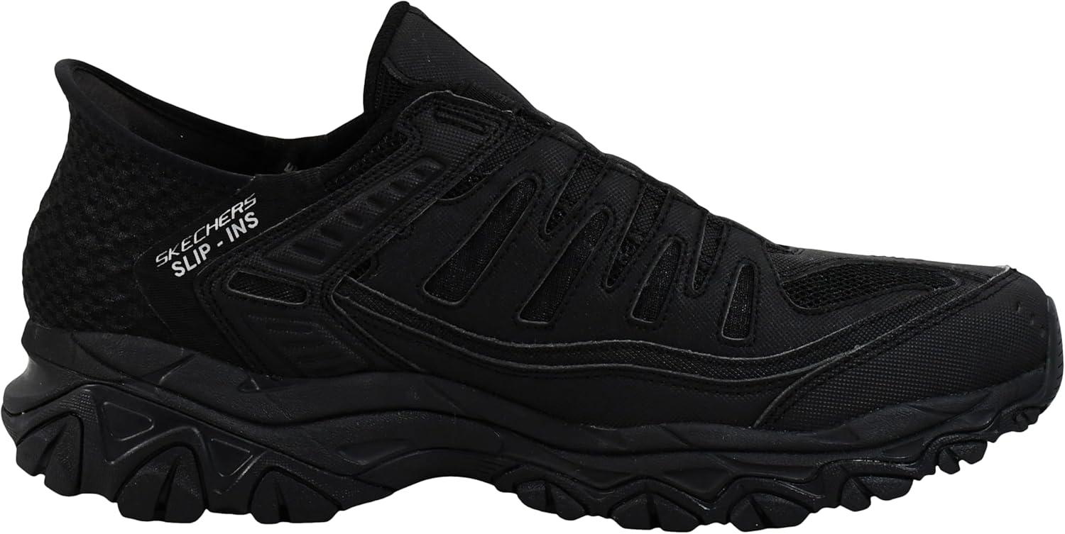 imageSkechers Mens Afterburn M Fit Ridgeburn Hands Free Slipin LoafersBlackBlack