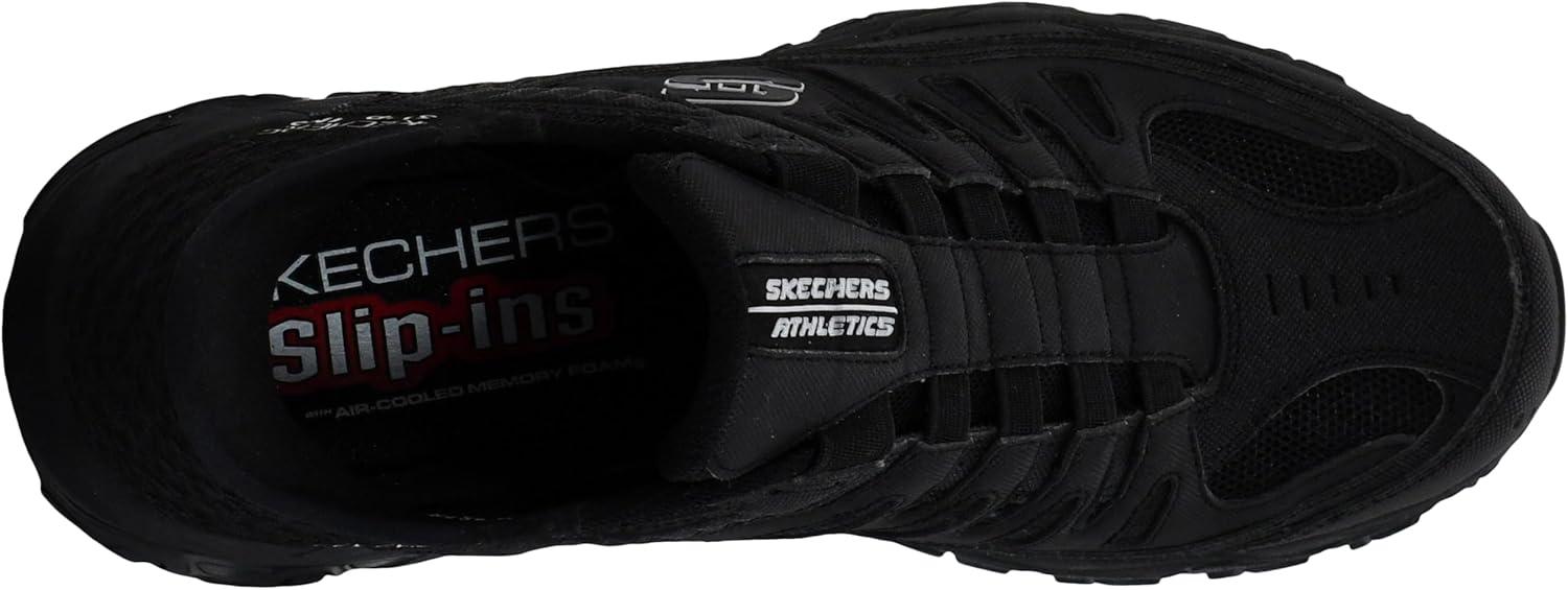 imageSkechers Mens Afterburn M Fit Ridgeburn Hands Free Slipin LoafersBlackBlack