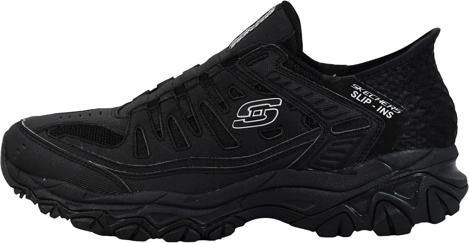 imageSkechers Mens Afterburn M Fit Ridgeburn Hands Free Slipin LoafersBlackBlack
