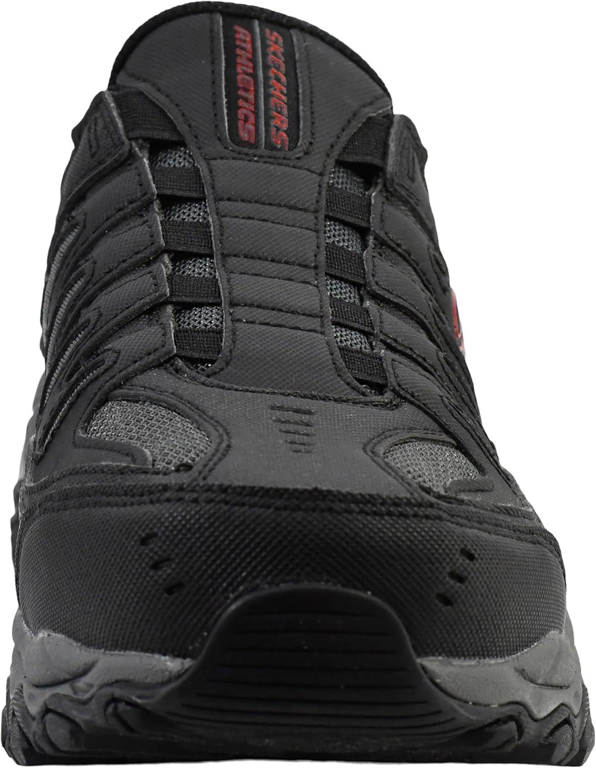 imageSkechers Mens Afterburn M Fit Ridgeburn Hands Free Slipin LoafersBlackCharcoal