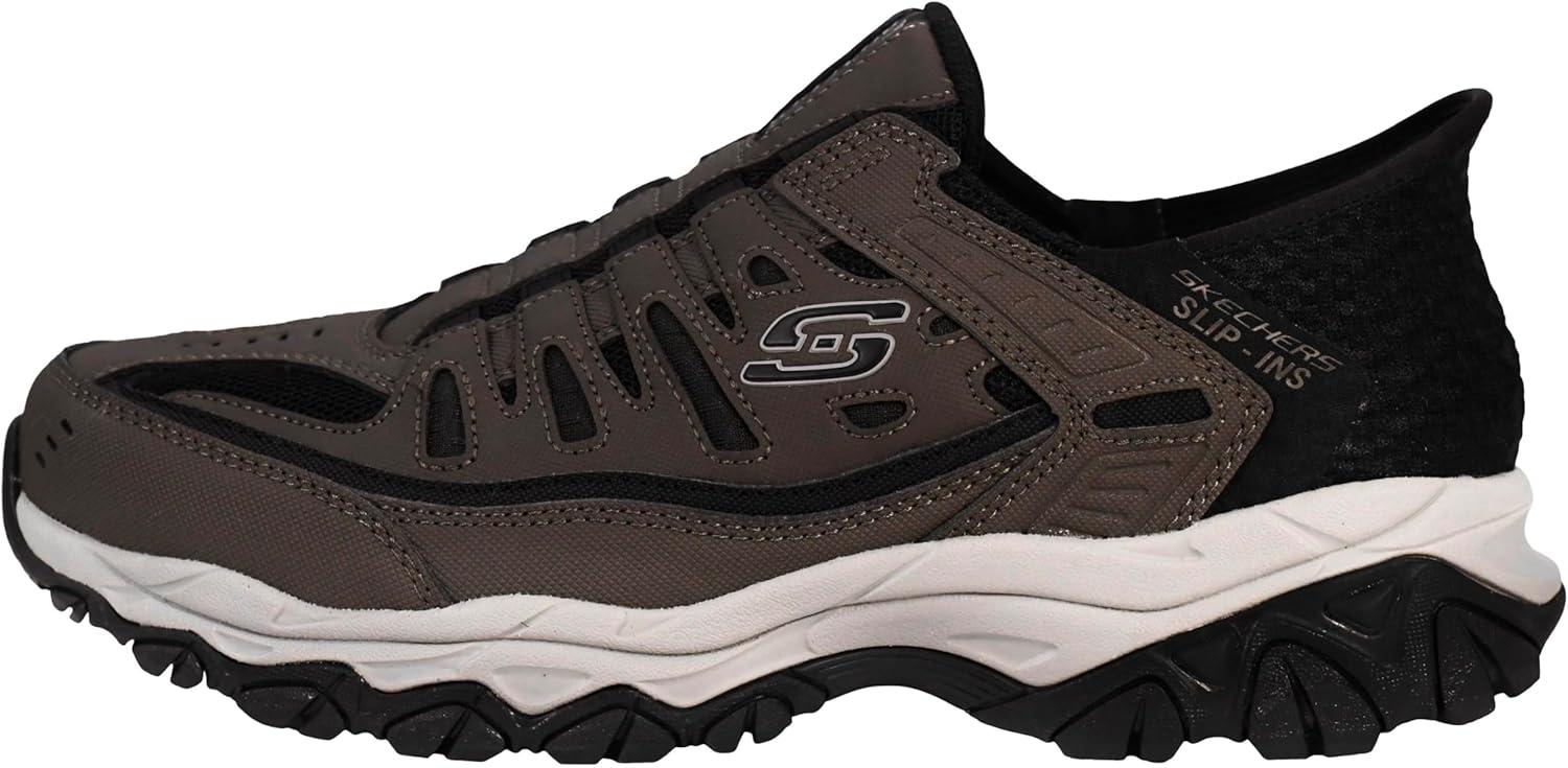 imageSkechers Mens Afterburn M Fit Ridgeburn Hands Free Slipin LoafersBrown
