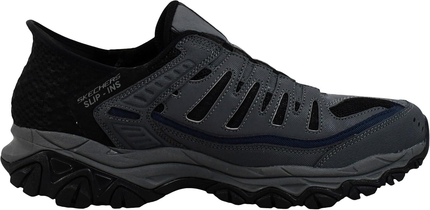 imageSkechers Mens Afterburn M Fit Ridgeburn Hands Free Slipin LoafersCharcoal