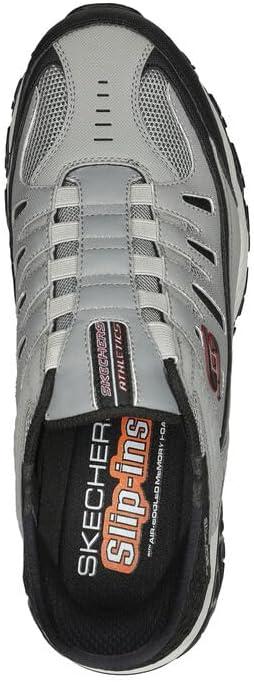 imageSkechers Mens Afterburn M Fit Ridgeburn Hands Free Slipin LoafersGreyBlack