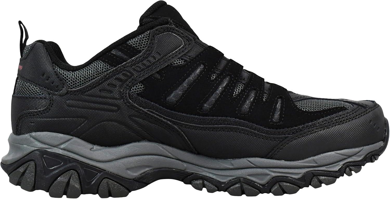 imageSkechers Mens Afterburn M Fit WontedLoaferBlackCharcoal
