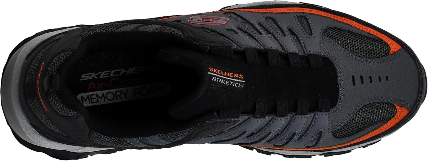 imageSkechers Mens Afterburn M Fit WontedLoaferBlackOrange