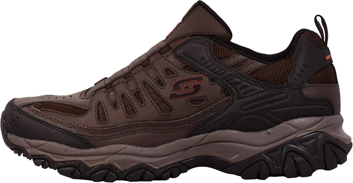 imageSkechers Mens Afterburn M Fit WontedLoaferBrownRed