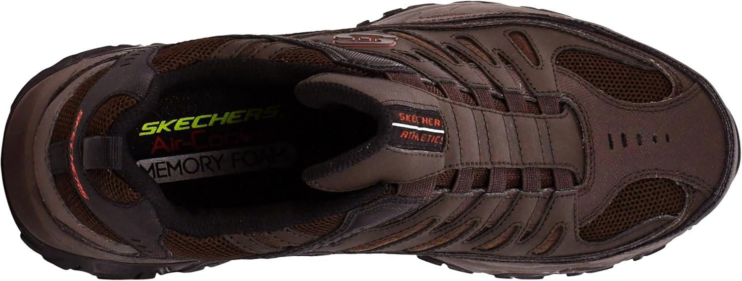 imageSkechers Mens Afterburn M Fit WontedLoaferBrownRed