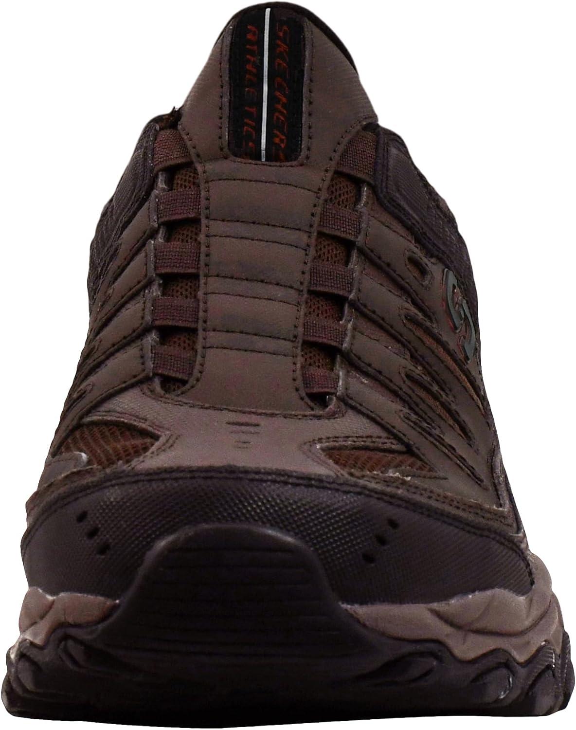 imageSkechers Mens Afterburn M Fit WontedLoaferBrownRed