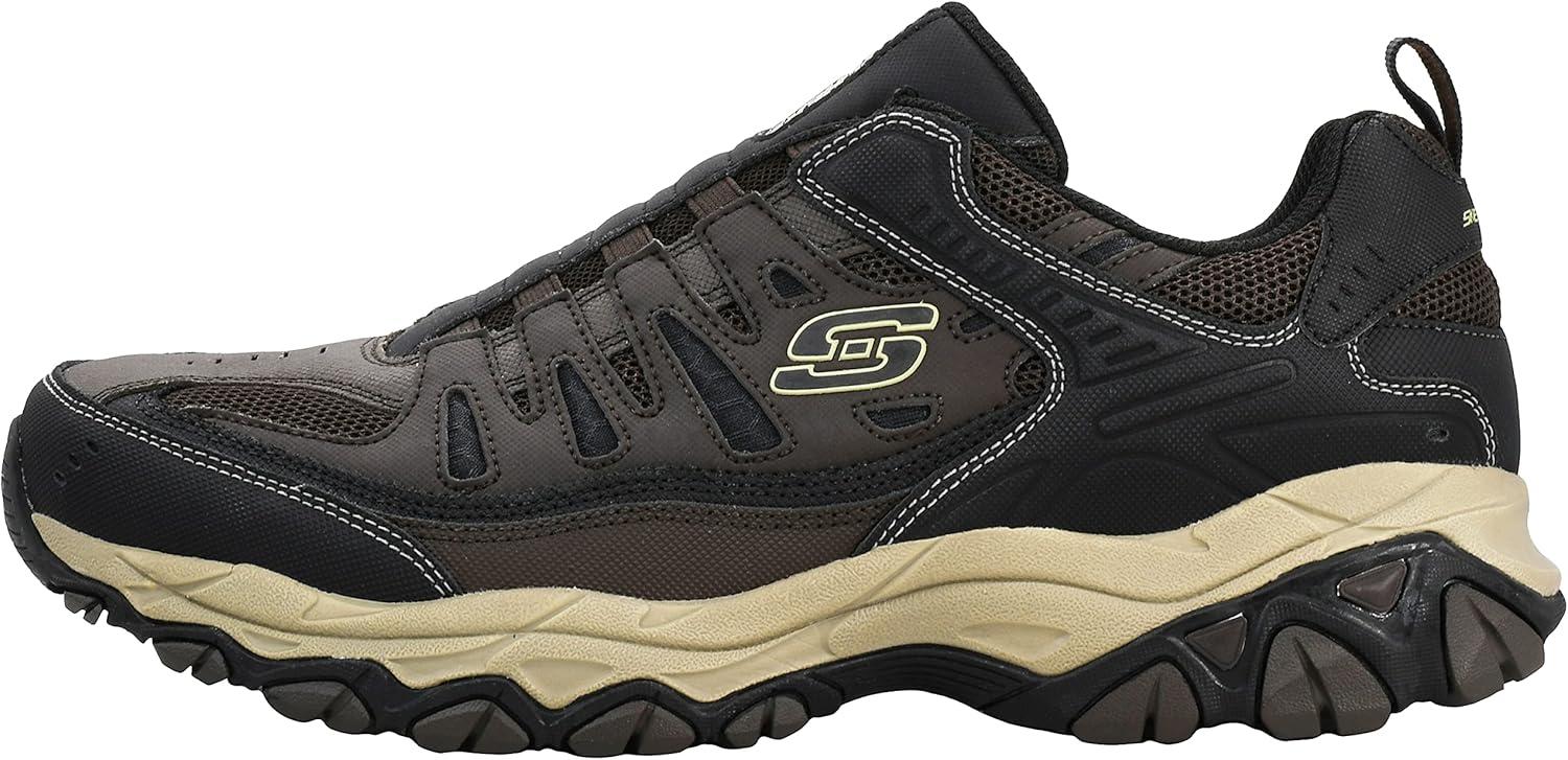 imageSkechers Mens Afterburn M Fit WontedLoaferBrownTaupe