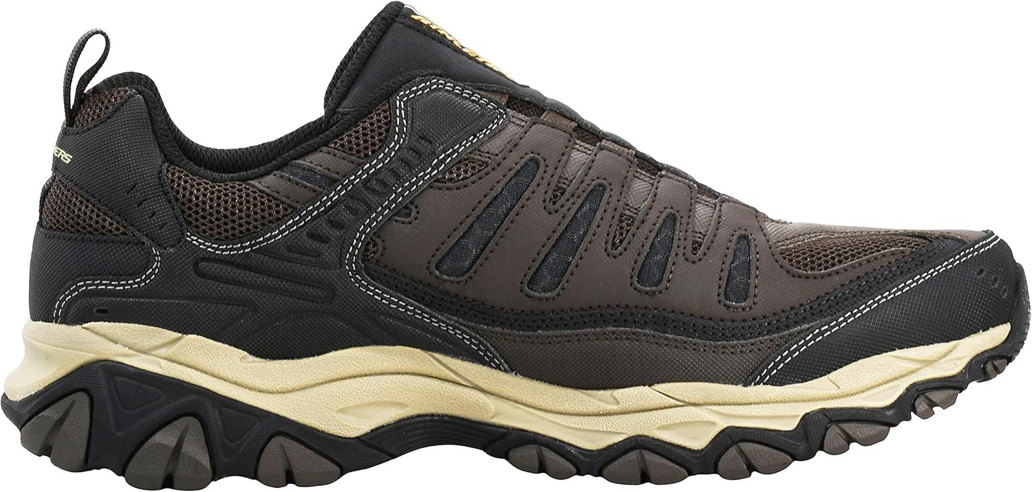 imageSkechers Mens Afterburn M Fit WontedLoaferBrownTaupe