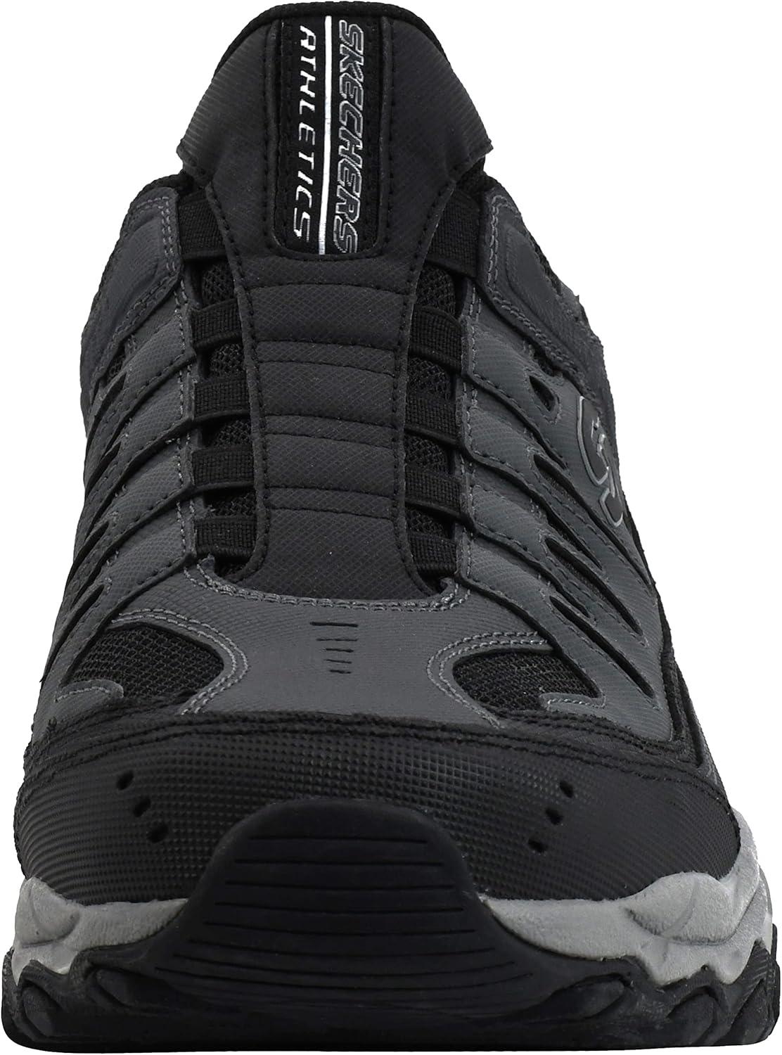 imageSkechers Mens Afterburn M Fit WontedLoaferCharcoalBlack