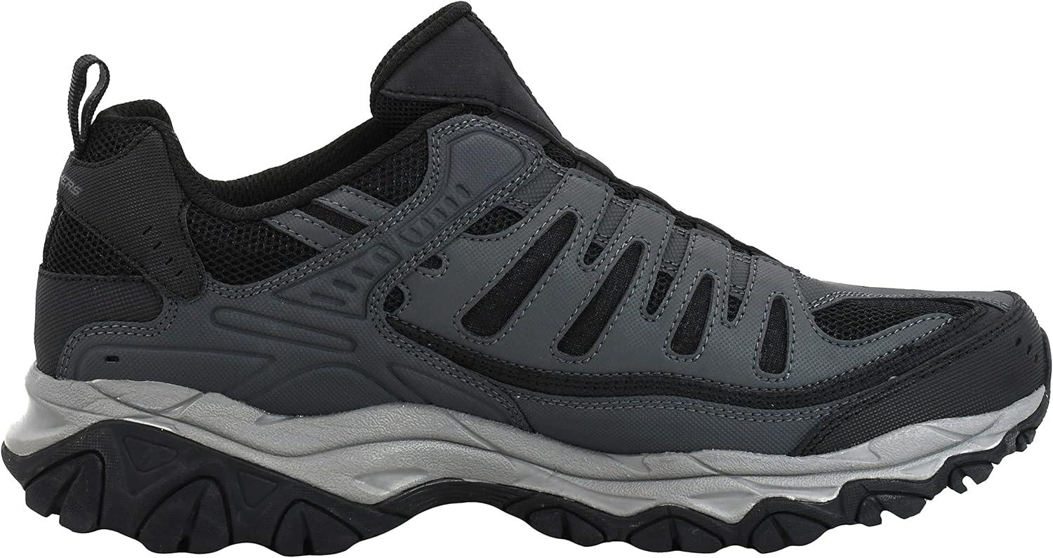 imageSkechers Mens Afterburn M Fit WontedLoaferCharcoalBlack