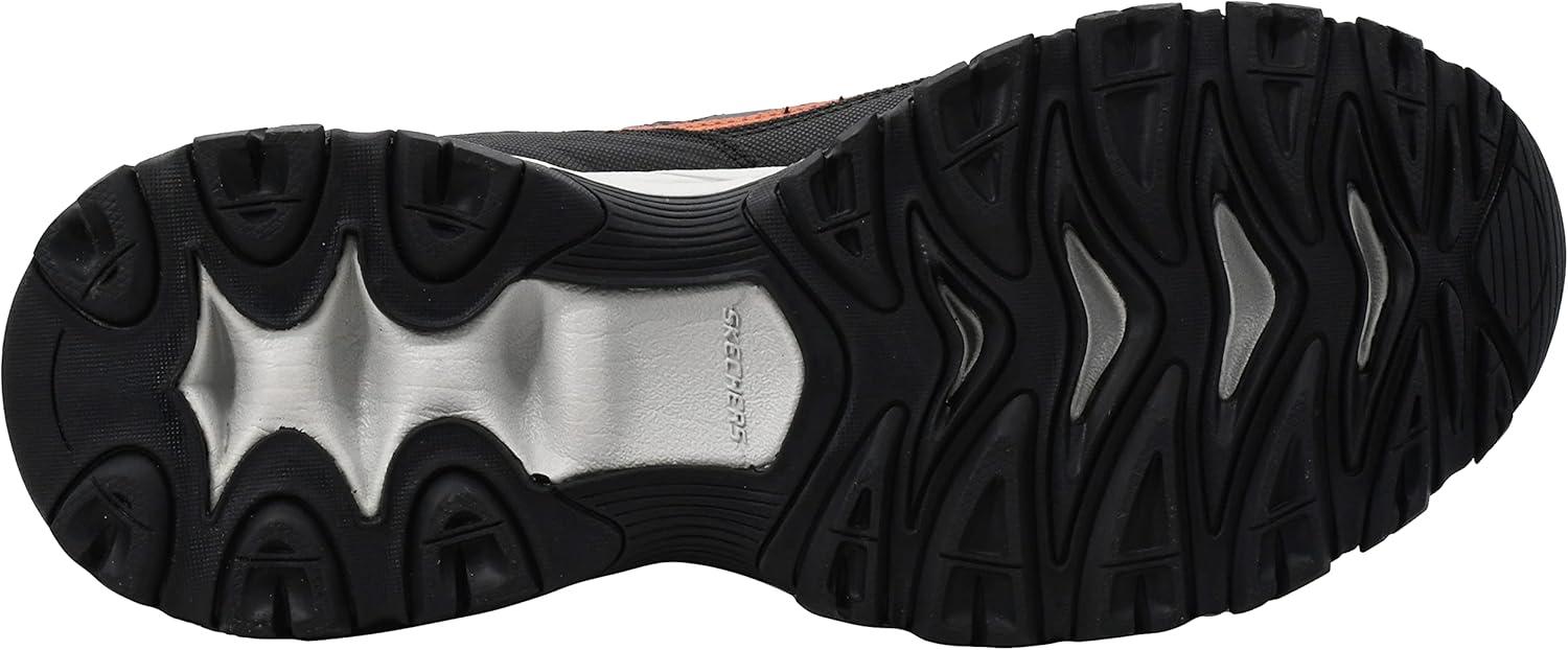 imageSkechers Mens Afterburn M Fit WontedLoaferCharcoalOrange