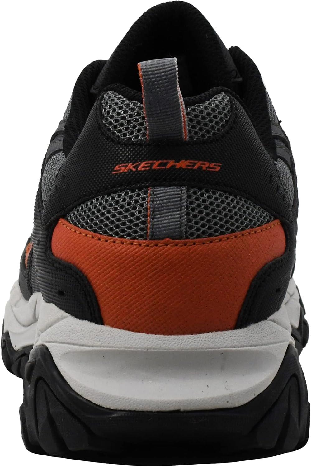 imageSkechers Mens Afterburn M Fit WontedLoaferCharcoalOrange