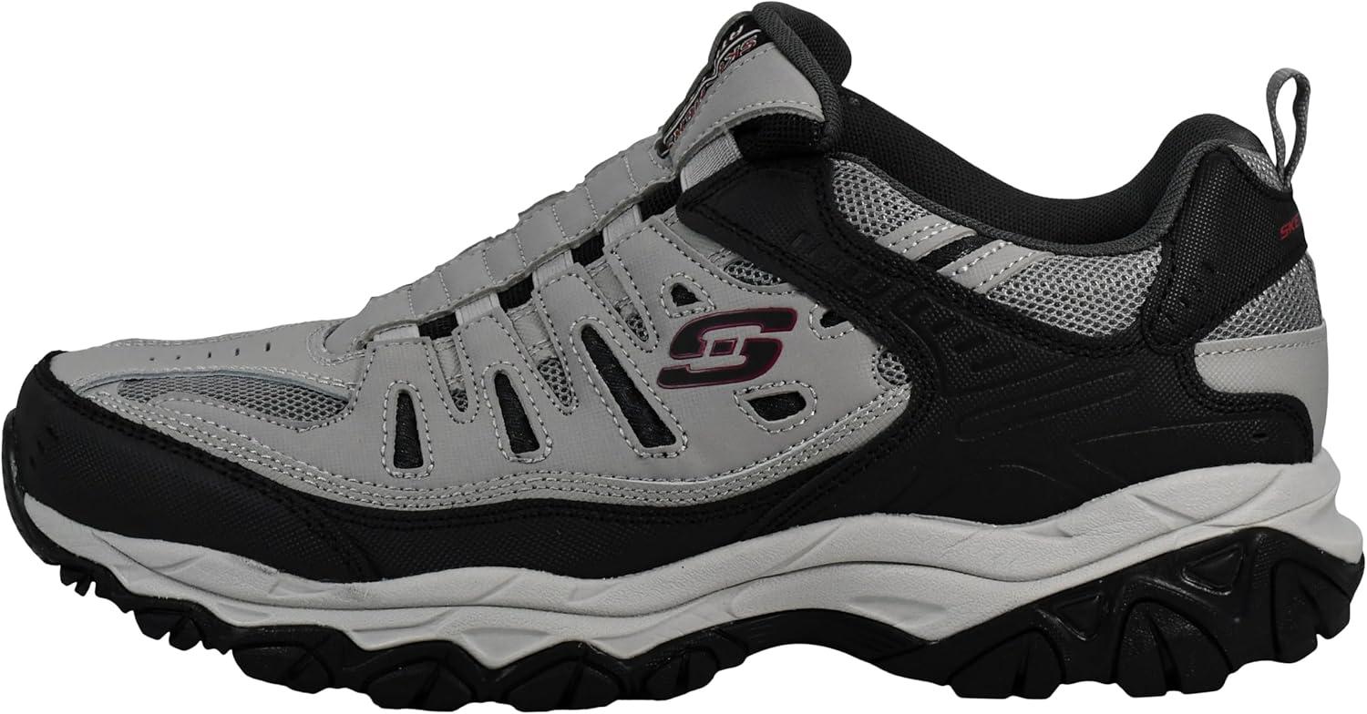 imageSkechers Mens Afterburn M Fit WontedLoaferGreyBlack