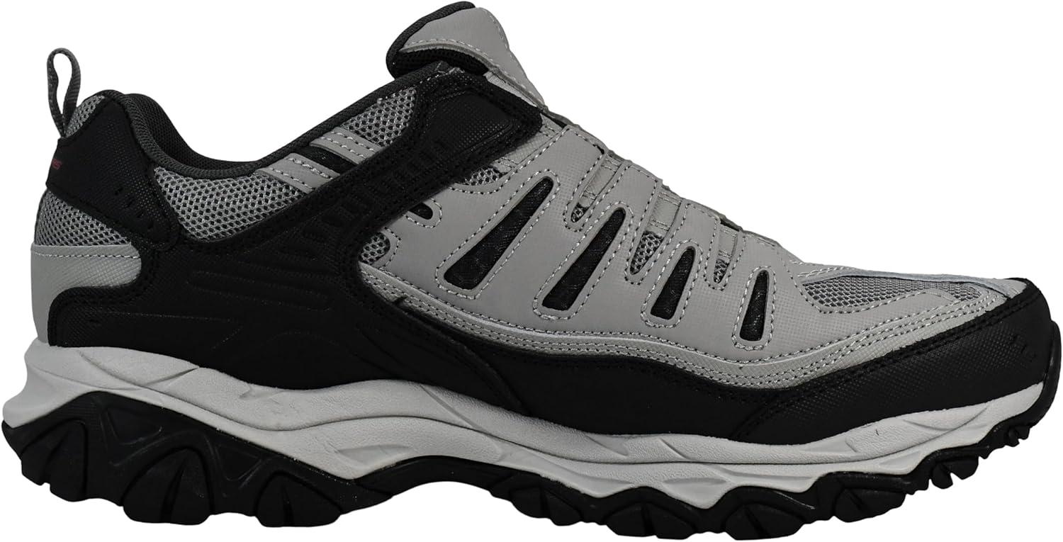 imageSkechers Mens Afterburn M Fit WontedLoaferGreyBlack