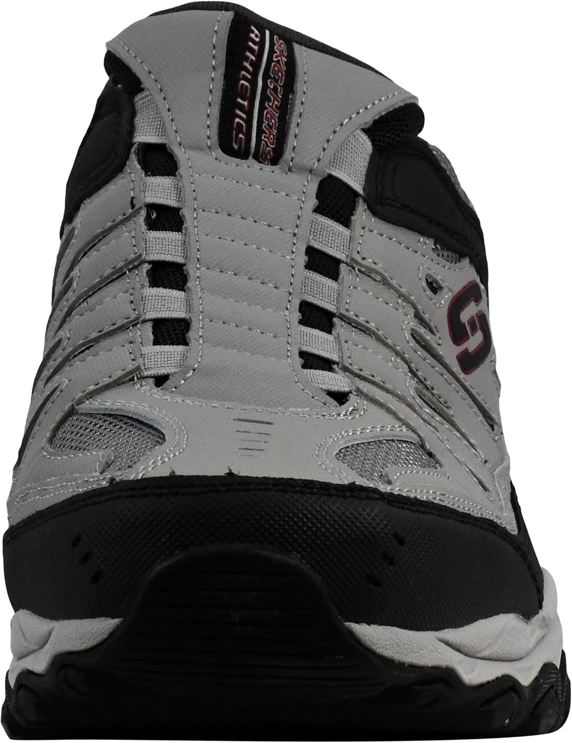 imageSkechers Mens Afterburn M Fit WontedLoaferGreyBlack