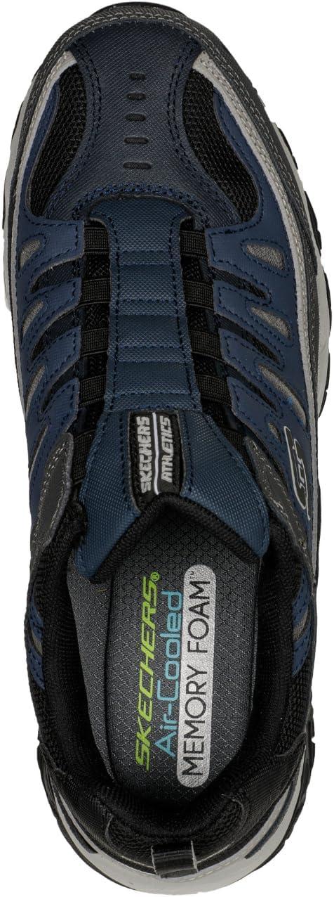 imageSkechers Mens Afterburn M Fit WontedLoaferNavyGray