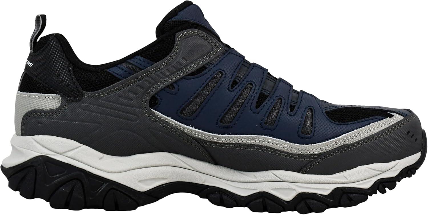 imageSkechers Mens Afterburn M Fit WontedLoaferNavyGrey